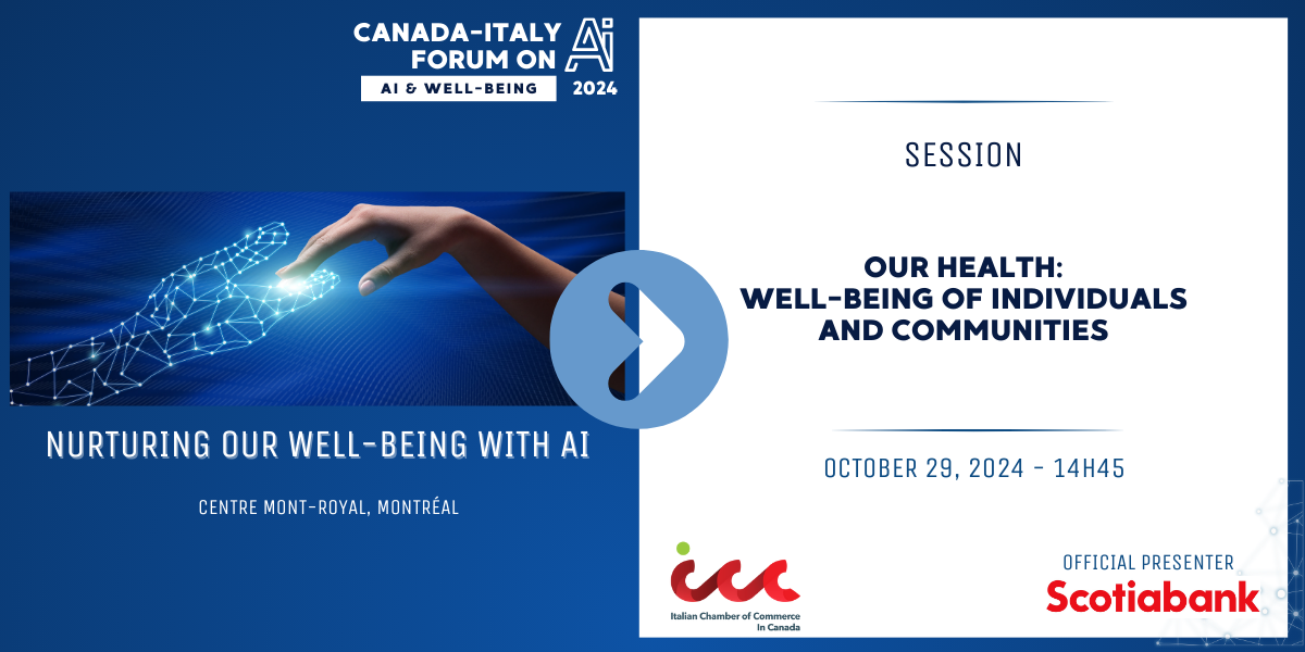 Our Health : Well-being of Individuals and Communities