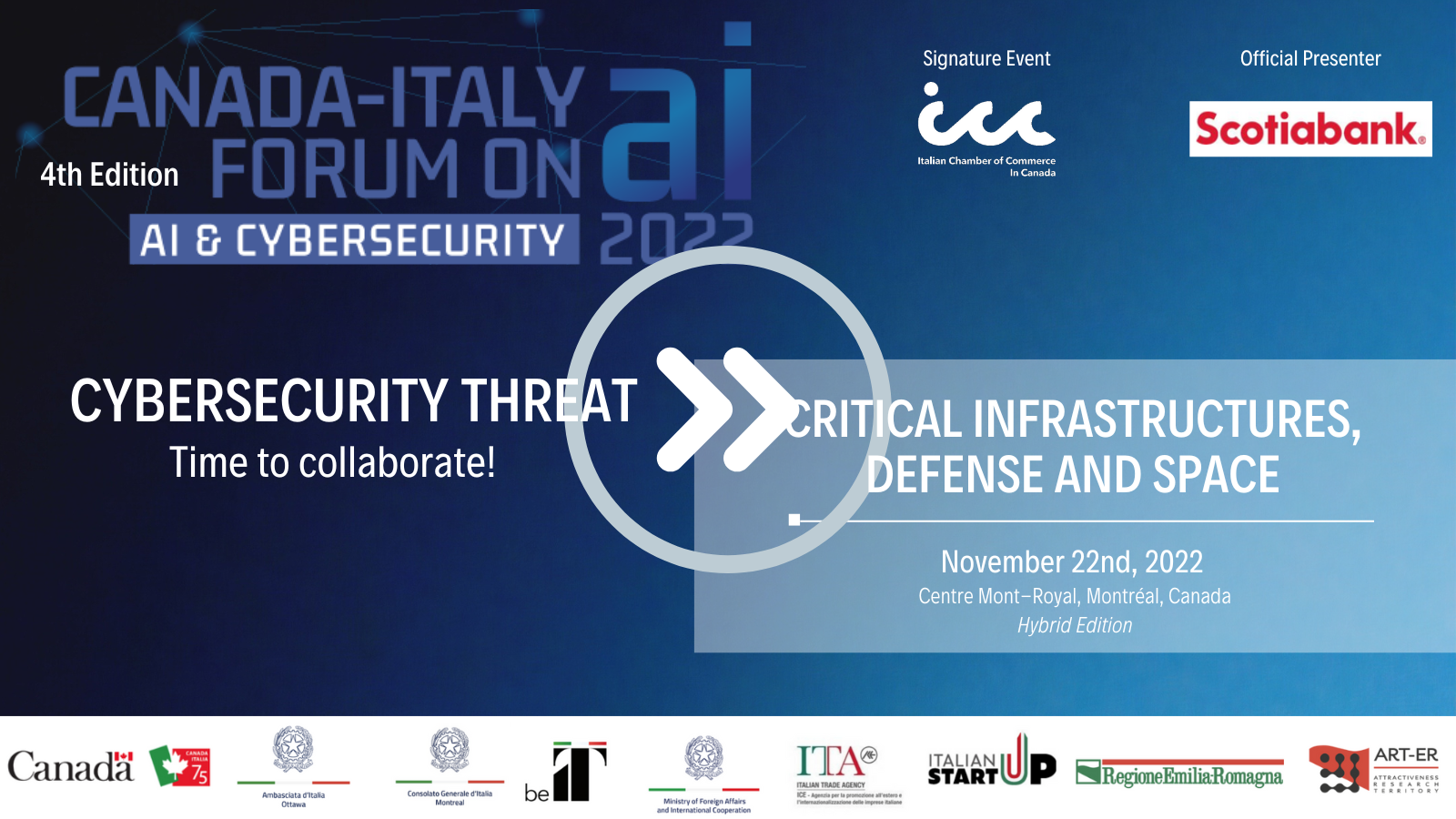 Critical Infrastructures, Defense and Space